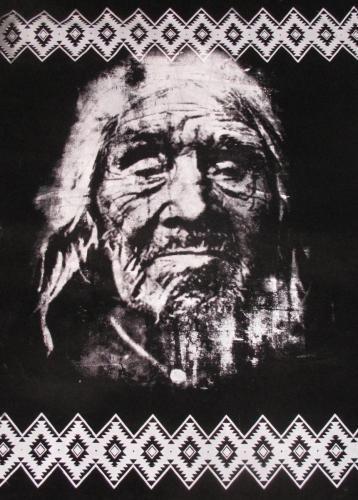 Tapiz/ Longko Keipul / Serigrafía Textil / 